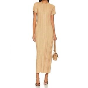 Show Me Your MuMu Beige Maxi Dress